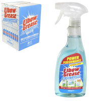 151 ELBOW GREASE 500ML GLASS CLEANER WITH VINEGAR X8