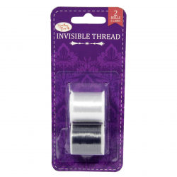 SEWING BOX INVISIBLE THREAD 2 X200M SPOOLS