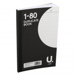 U COPY DUPLICATE BOOK 1-80 X12