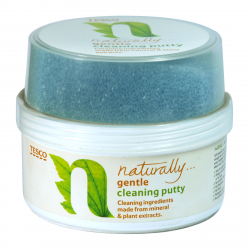 TESCO NATURALLY CLEANING PUTTY 400GM