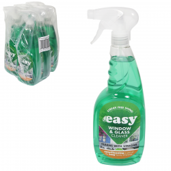 EASY 750ML TRIGGER WINDOW+GLASS CLEANER X6