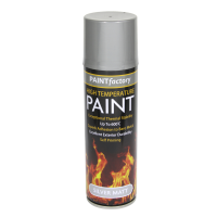 PAINT FACTORY HIGH TEMPERATURE SILVER SPRAY PAINT 300ML