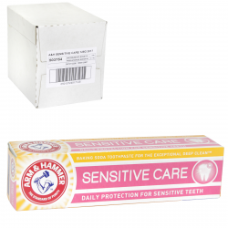 ARM & HAMMER TOOTHPASTE 125G SENSITIVE CARE X12