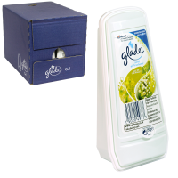 GLADE ESSENCE SOLID GEL 150GM LILY OF THE VALLEY X8