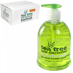 TEA TREE 500ML ANTI-BAC HAND WASH X12