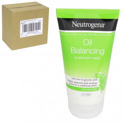 NEUTROGENA OIL BALANCING IN SHOWER MASK 150ML WITH LIME FOR OILY SKIN X6