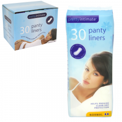 INTIMATE DAILY FRESH PANTY LINERS 30'S X12