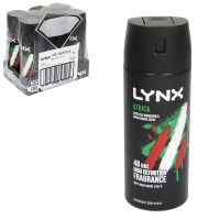 LYNX BODYSPRAY 150ML AFRICA X6