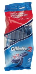 GILLETTE BLUE II FIXED 5'S X6