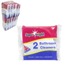 SUPERBRIGHT 2 BATHROOM CLEANERS NON-SCRATCH X10