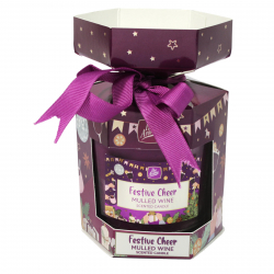 PAN AROMA CRACKER CANDLE 120GM FESTIVE CHEER MULLED WINE