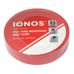 IONOS PVC ELECTRICAL TAPE 33M RED