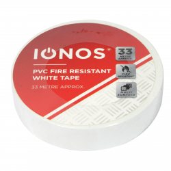 IONOS PVC ELECTRICAL TAPE 33M WHITE