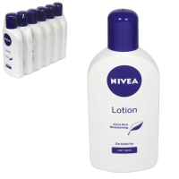 NIVEA EXTRA RICH MOISTURISING LOTION 250ML ENRICHED FOR DRY SKIN X6