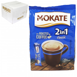 MOKATE BAG CLASSIC COFFEE 2IN1 SACHET 10PK