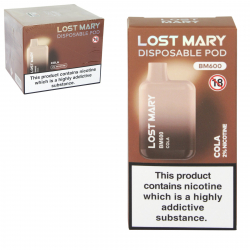 LOST MARY VAPE BAR COLA BM600 2% NICOTINE