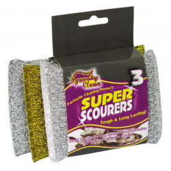 SQUEAKY CLEAN 3 SUPER SCOURERS