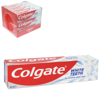 COLGATE TOOTHPASTE 100ML WHITE TEETH X12