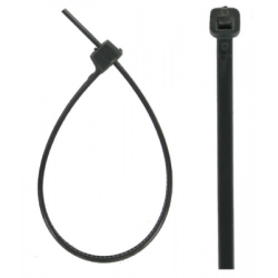 FASTPAK CABLE TIES 100MM BLACK APPROX. 60 PER PACK