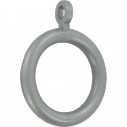 FASTPAK CURTAIN POLE RINGS 45MM SILVER 8 PER PACK