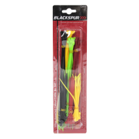BLACKSPUR CABLE TIES 120PC ASSORTED COLOURS