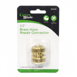 GREEN BLADE BRASS HOSE REPAIR CONNECTOR 1/2