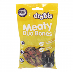 DROOLS DOG MEATY DUO BONES 200GM