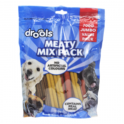 DROOLS MEATY MIX VALUE PACK 700GM