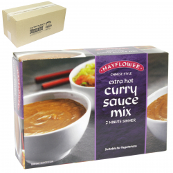MAYFLOWER CHINESE CURRY MIX EXTRA HOT 255GM X12