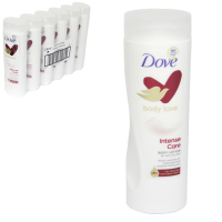 DOVE BODY LOTION 400ML INTENSIVE CARE FOR VERY DRY SKIN X 6