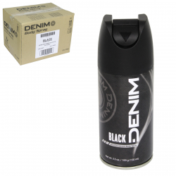 DENIM BODYSPRAY 150ML BLACK X12