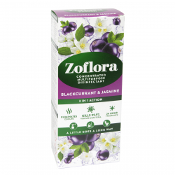 ZOFLORA 500ML CONCENTRATED DISINFECTANT 3IN1 BLACKCURRANT+JASMINE