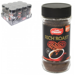 CAFE CLASSIC RICH ROAST COFFEE PMP £1.2980G X12