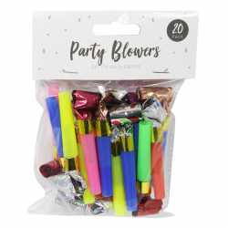 PARTY BLOWERS 20PK