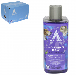 ASTONISH CONCENTRATED DISINFECTANT 300ML MORNING DEW X12