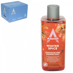 ASTONISH CONCENTRATED DISINFECTANT 300ML WINTER SPICE X12
