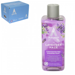 ASTONISH CONCENTRATED DISINFECTANT 300ML LAVENDER HAZE X12