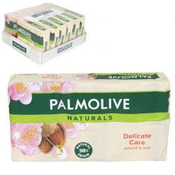 PALMOLIVE SOAP 3X90GM DELICATE CARE X6