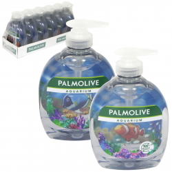 PALMOLIVE LIQUID SOAP 300ML AQUARIUM X6