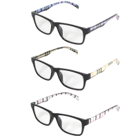 CLARIFEYE FROST READ GLASSES 1.5 STRENGTH 3 COLOURS